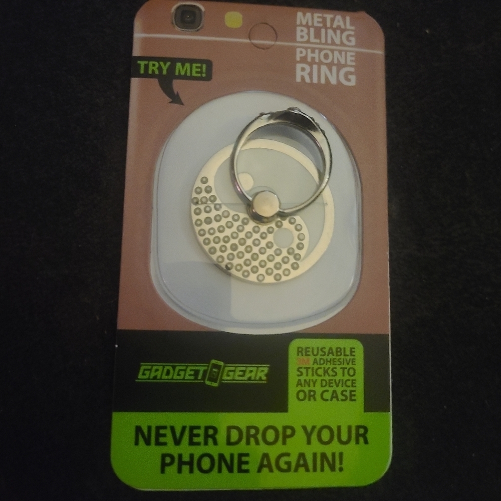 Metal Bling Phone Ring